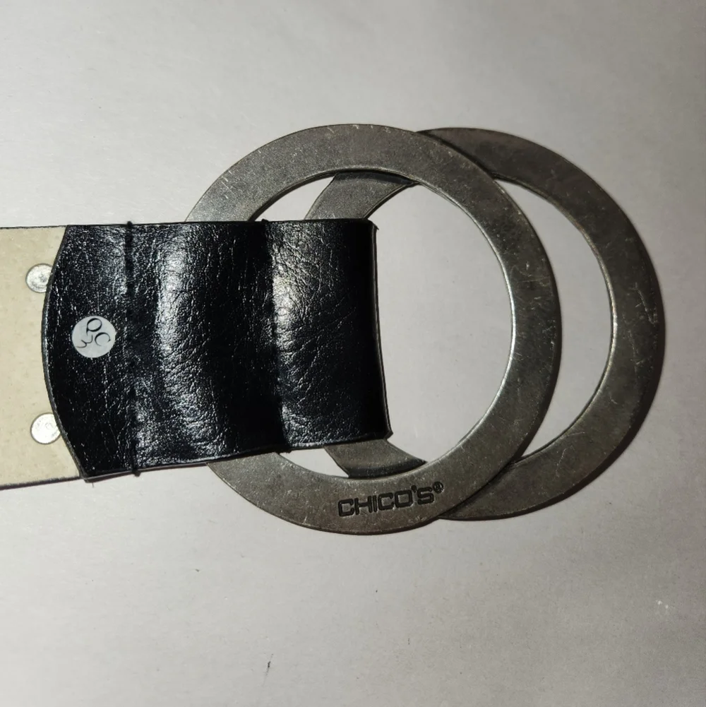 CHICO'S Interlocking Low Waist Belt  S/M